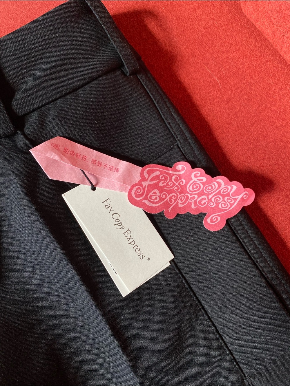 Fax Copy Express Wool Short - Picture 2 of 4